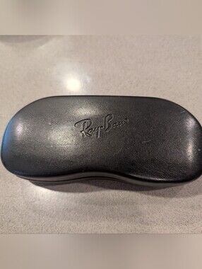 Ray-Ban Black Embossed Sunglasses Case